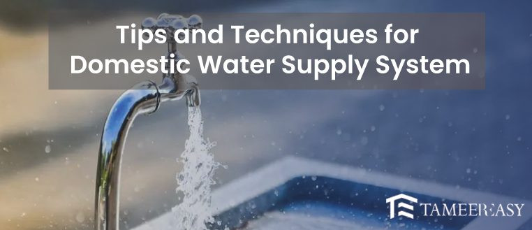 DOMESTIC WATER SUPPLY SYSTEM.